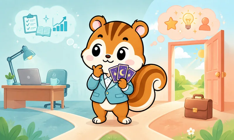 이직 갈림길을 살펴보는 토리