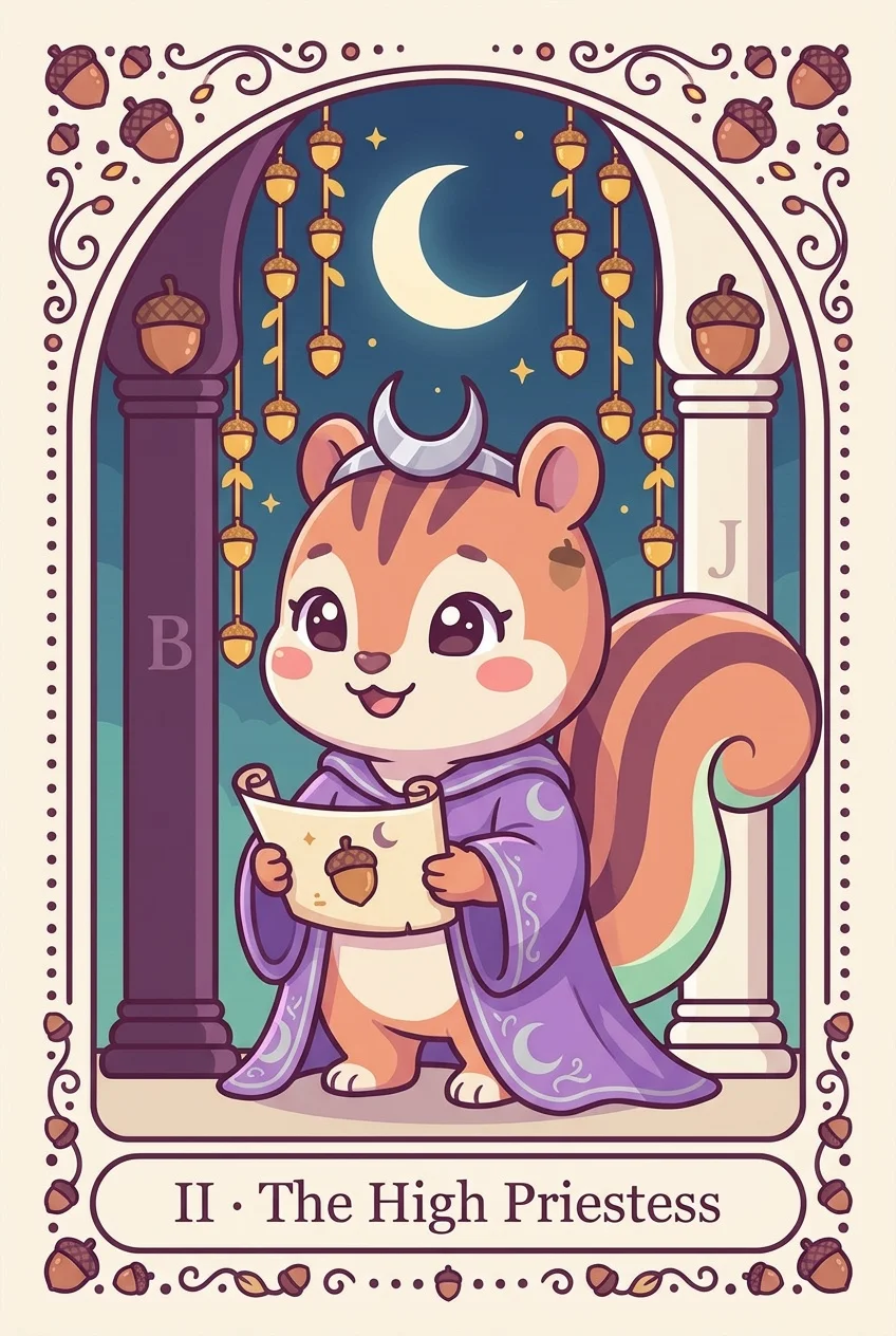 여사제 카드 그림