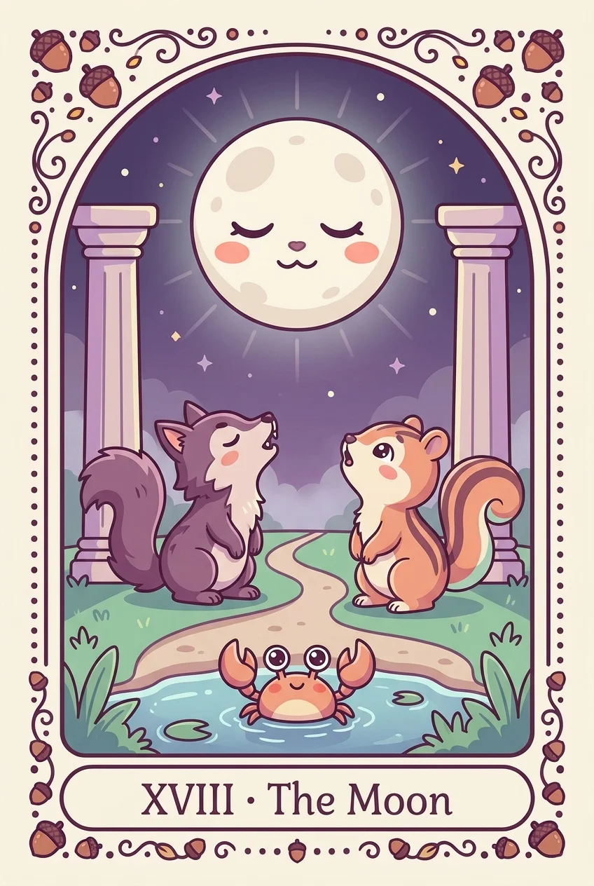 달 카드 그림