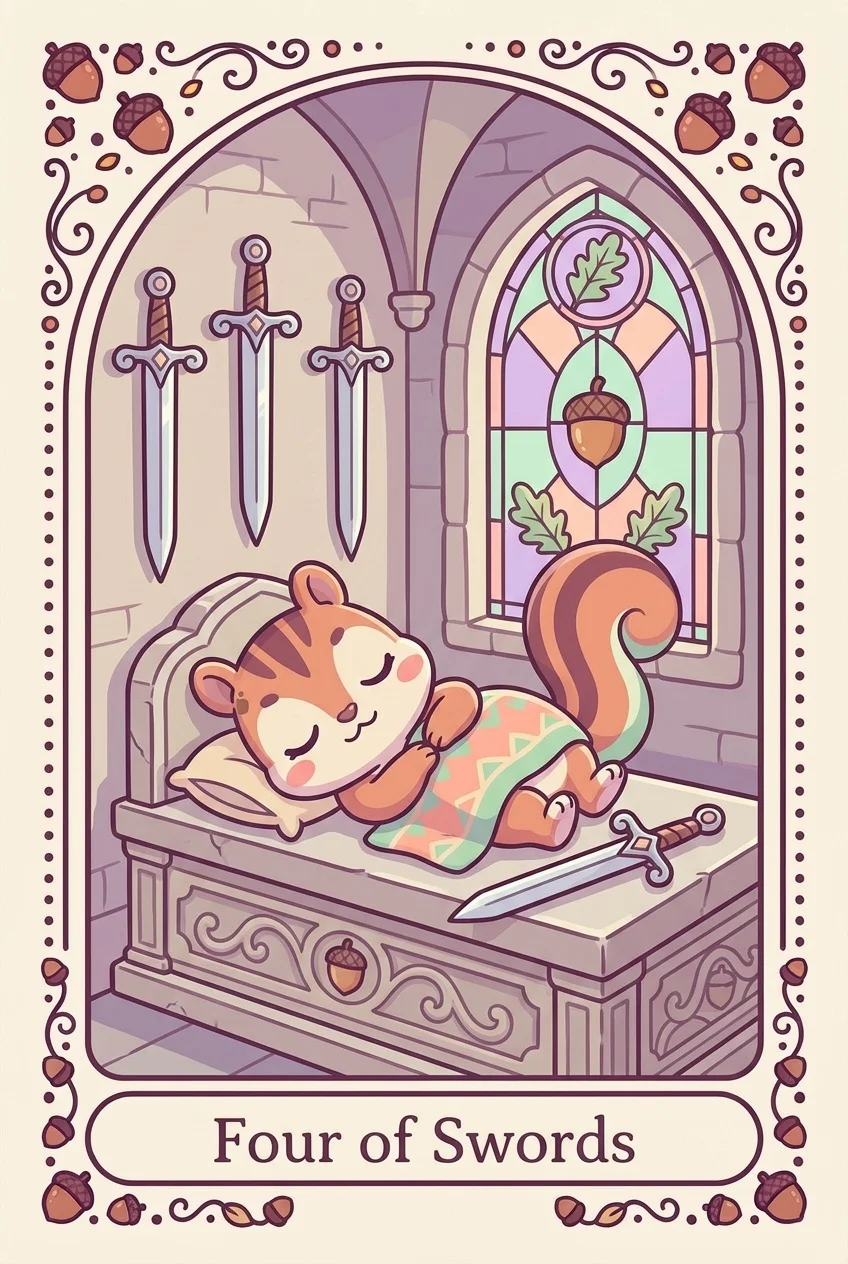 소드 4 카드 그림
