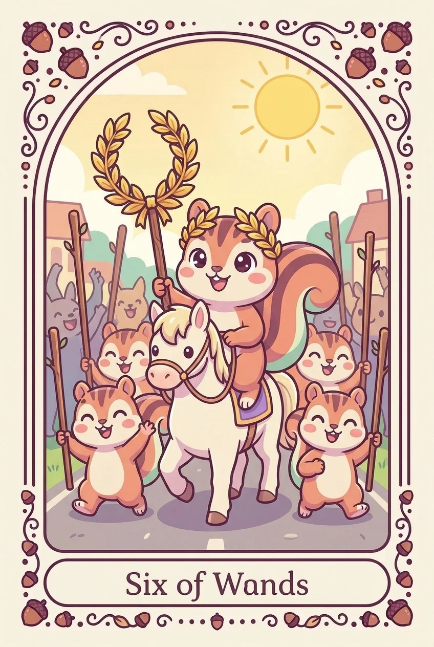 완드 6 카드 그림
